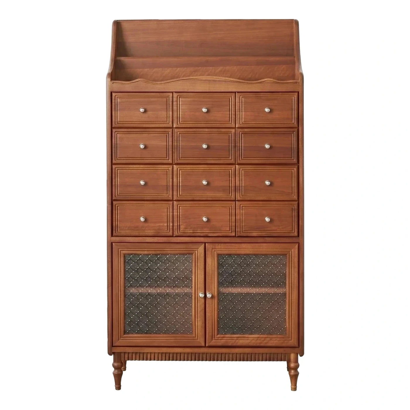 Classic Wood Storage Cabinet with Drawers