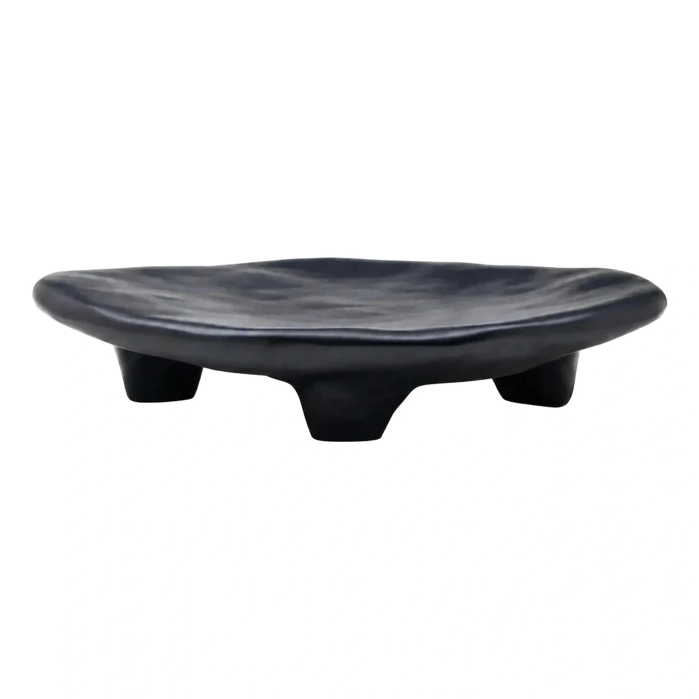 Modern Black Organic Sculptural Coffee Table