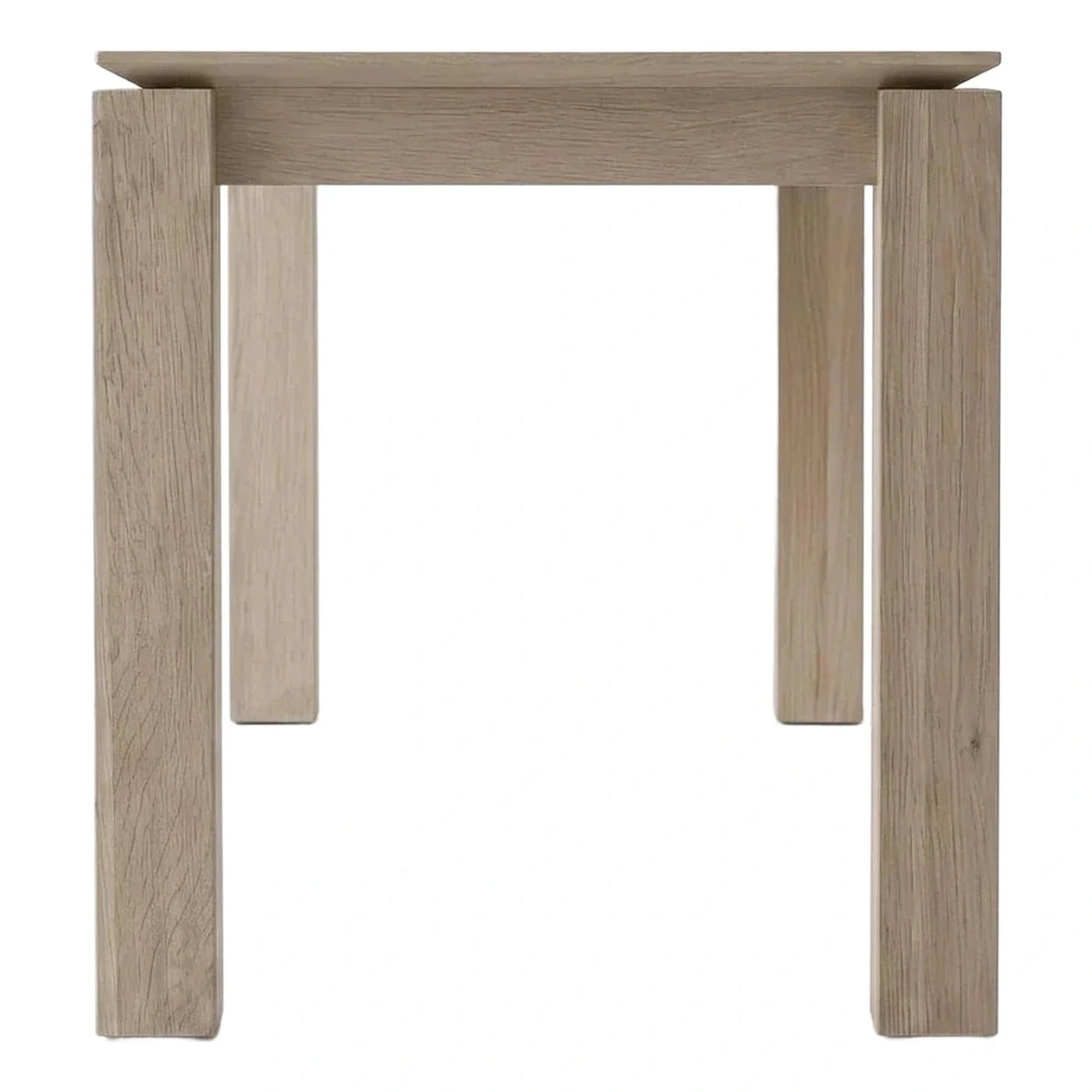 Minimalist Light Wood Rectangular Side Table