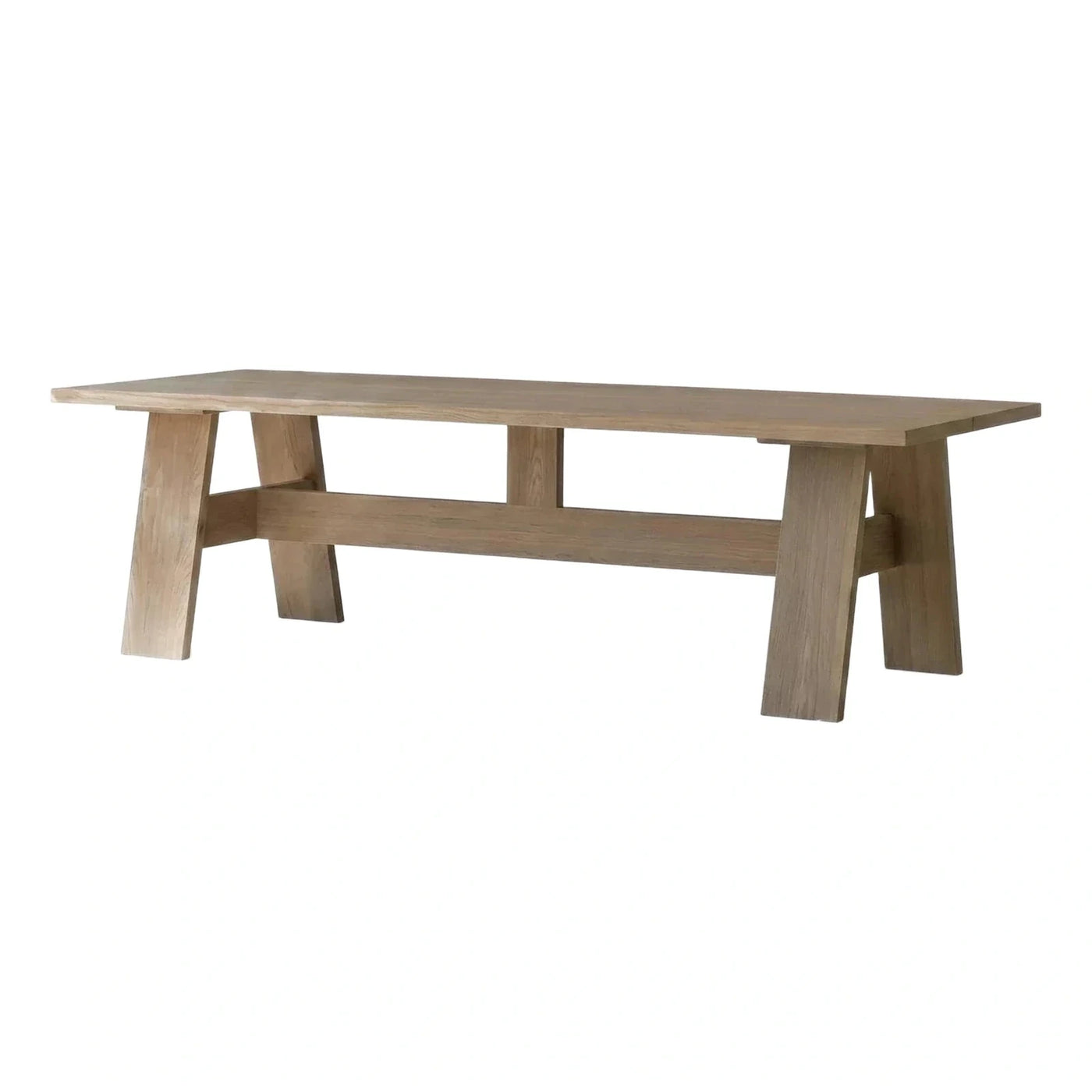 Solid Wood Trestle Coffee Table