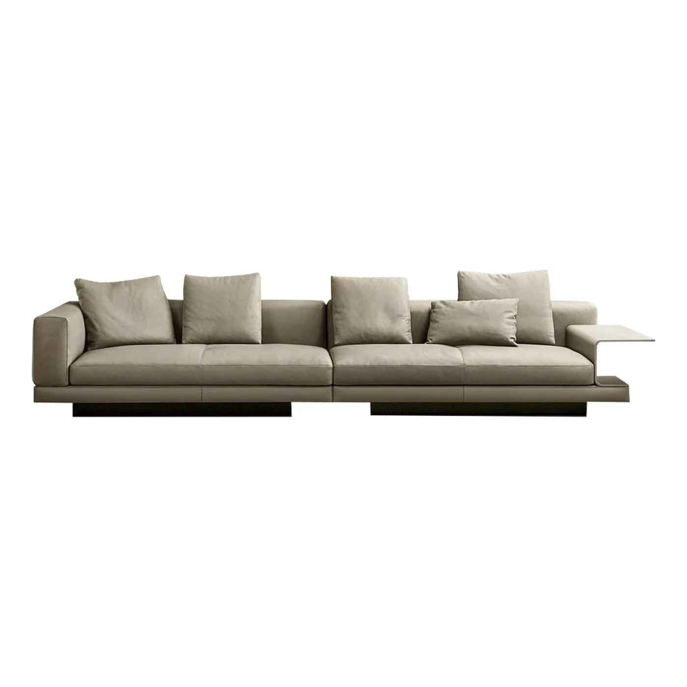 Minotti Connery Modular Sectional Sofa with Side Table