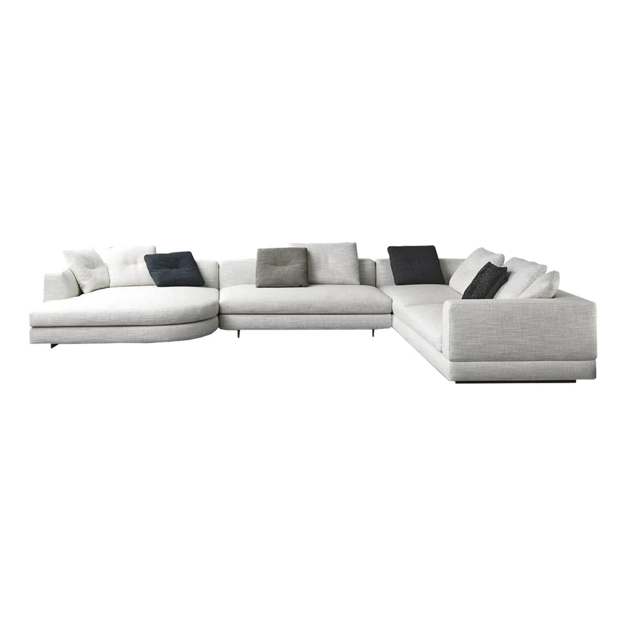 Minotti Connery Curved Modular Sectional Sofa