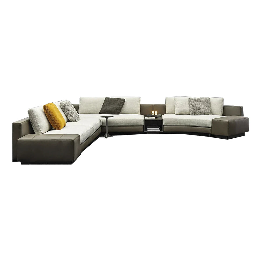 Minotti Daniels Low Profile Modular Sectional Sofa