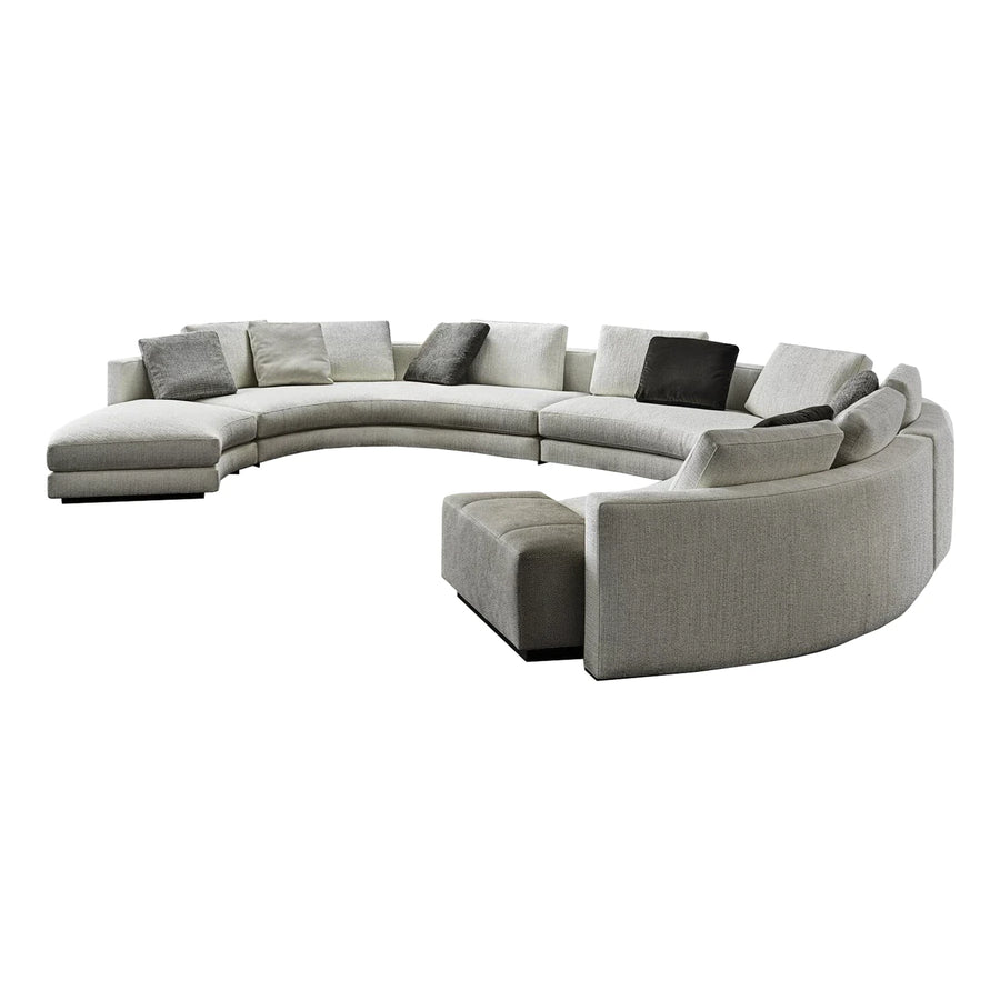 Minotti Daniels Curved Modular Sofa