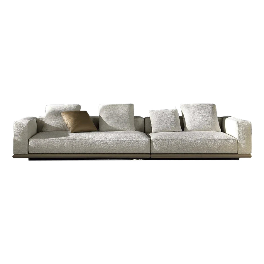 Minotti Horizonte Modular Textured Fabric Sofa