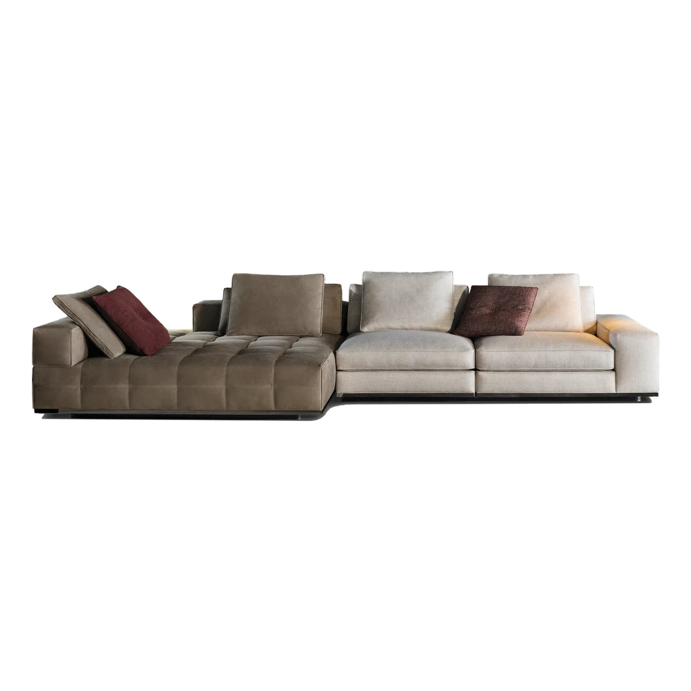 Minotti Lawrence Tufted Modular Sectional Sofa