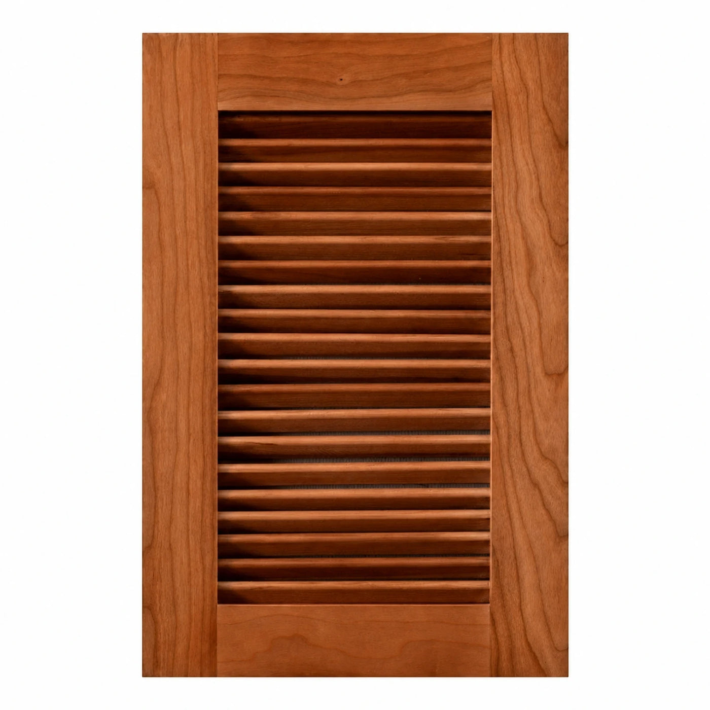Wooden Louvered Cabinet Door Panel