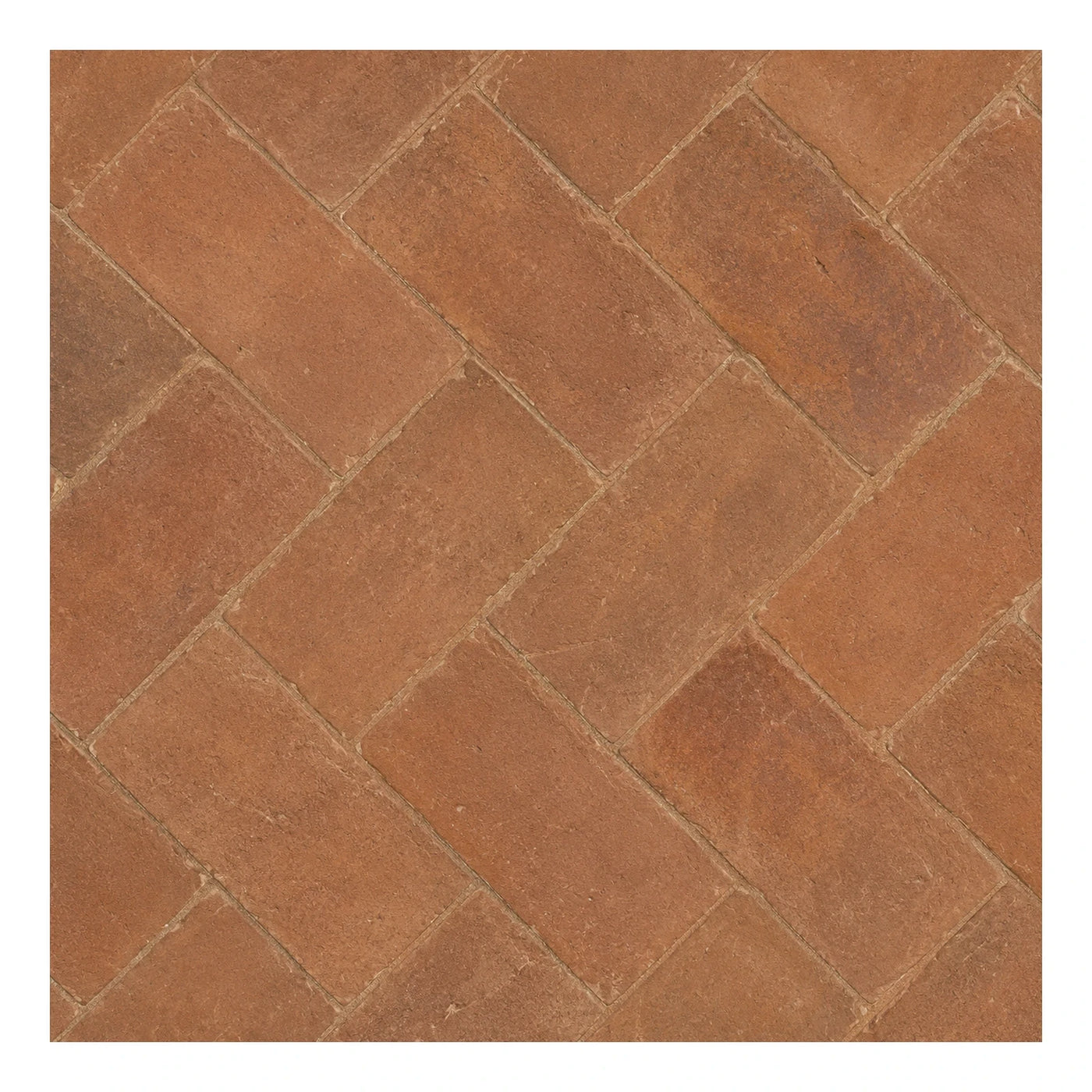 Terracotta Herringbone Floor Tiles