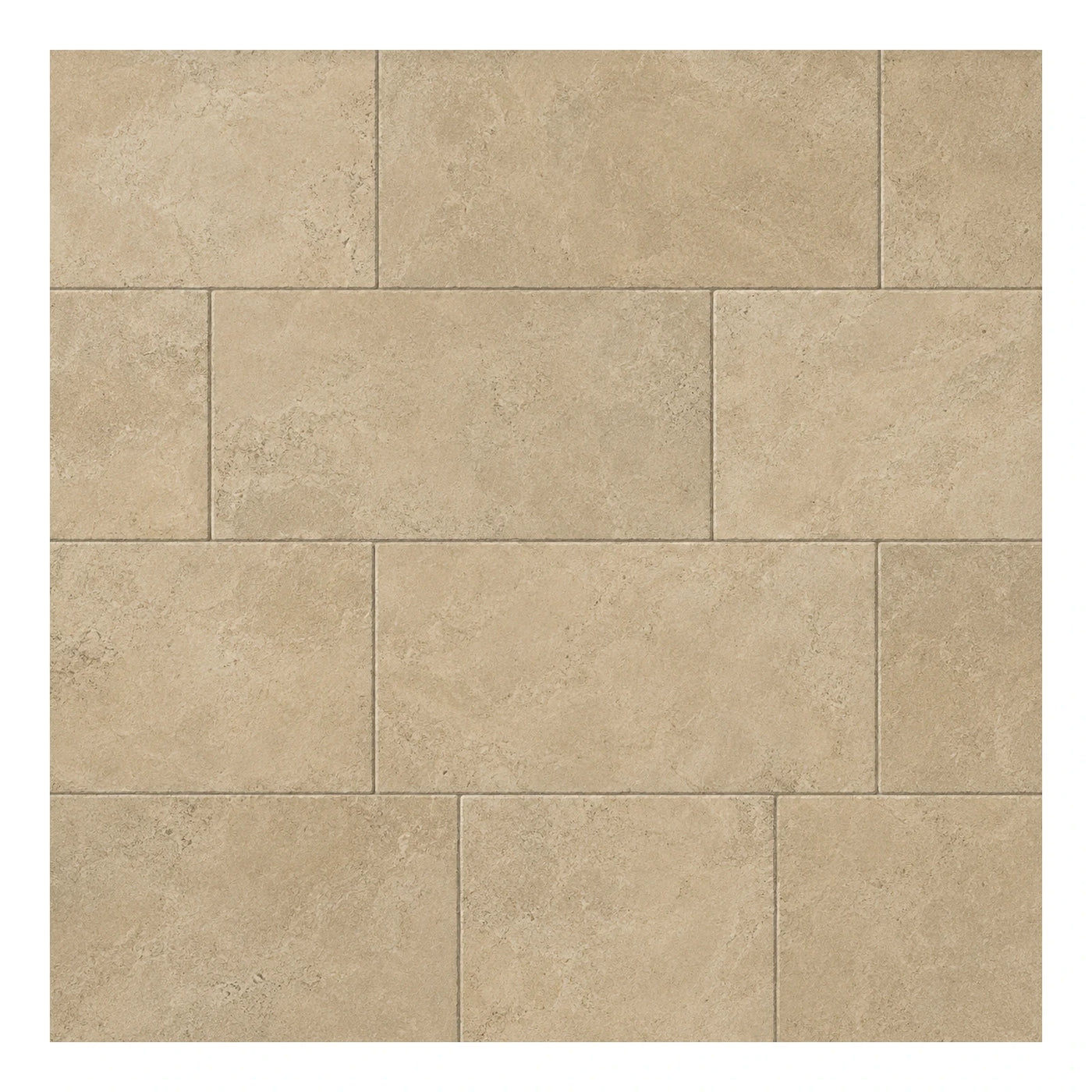 Beige Stone Look Floor Tiles