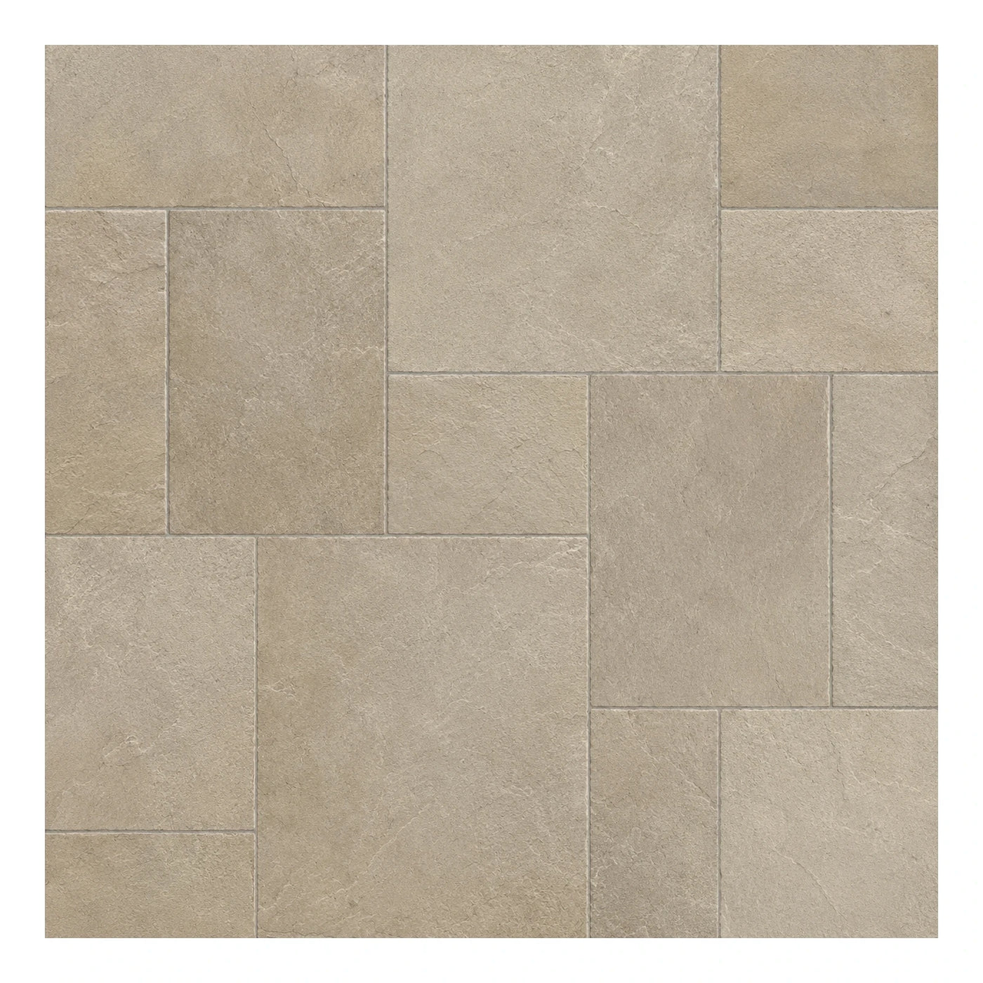 Beige Stone Look Floor Tiles