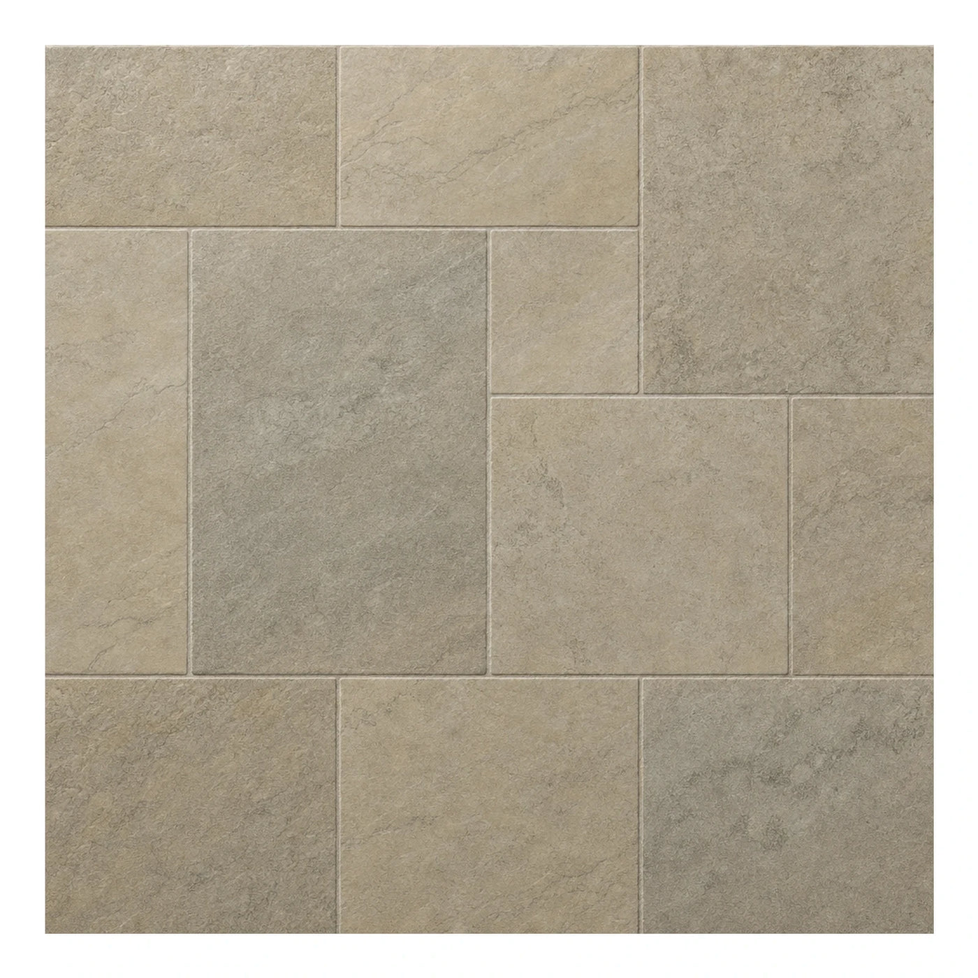 Beige Stone Look Floor Tiles