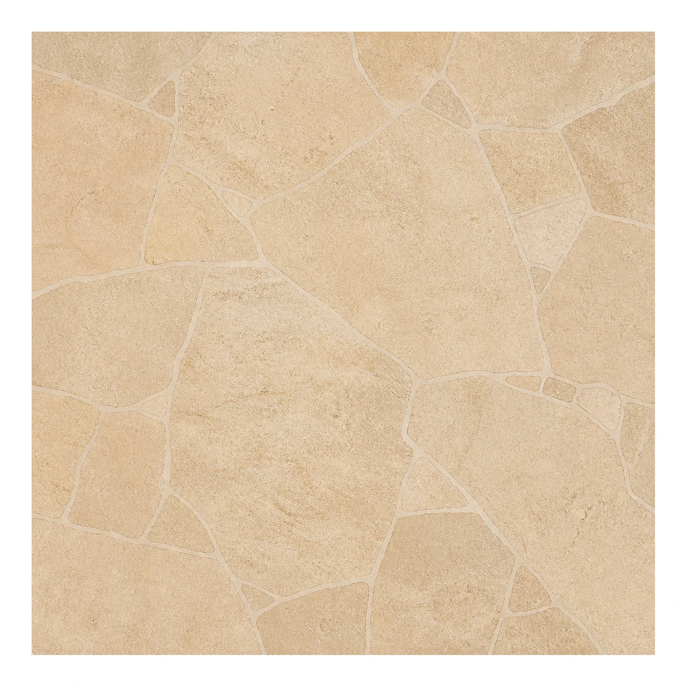 Beige Stone Pattern Floor Tile