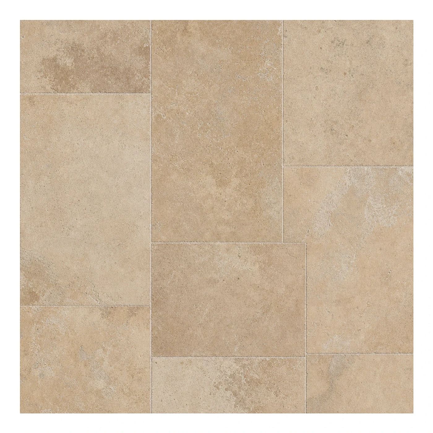 Beige Travertine Look Stone Floor Tiles