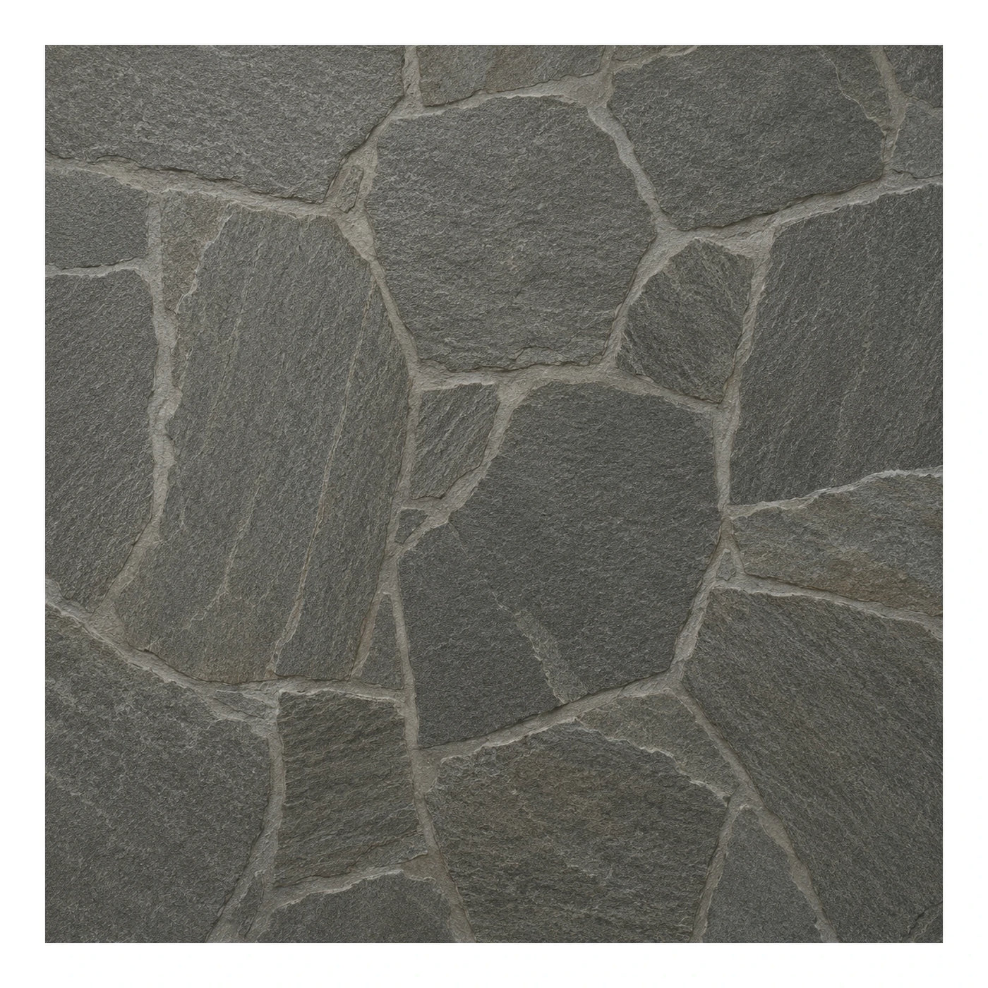 Grey Stone Floor Tiles Irregular Pattern