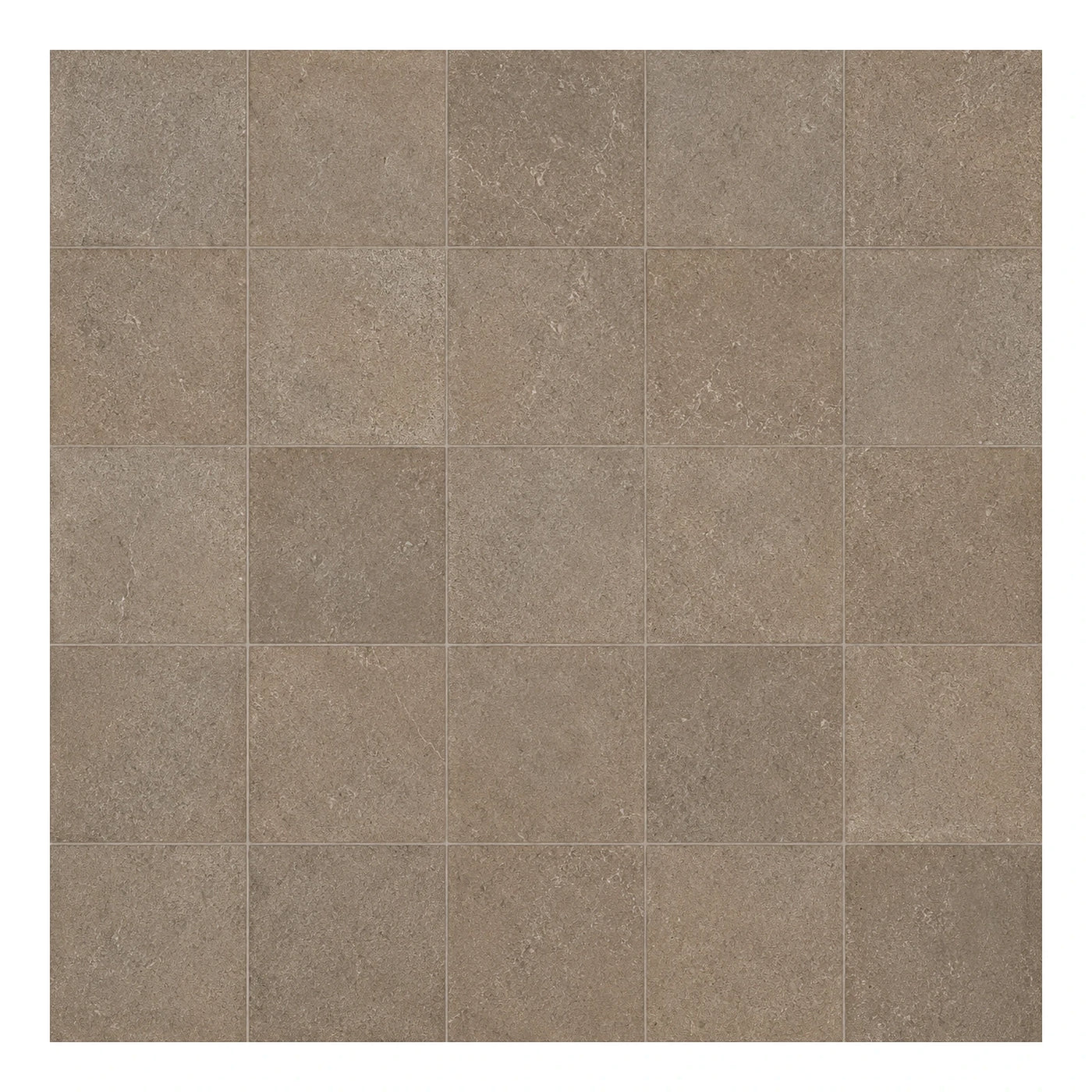 Beige Stone Look Square Floor Tiles