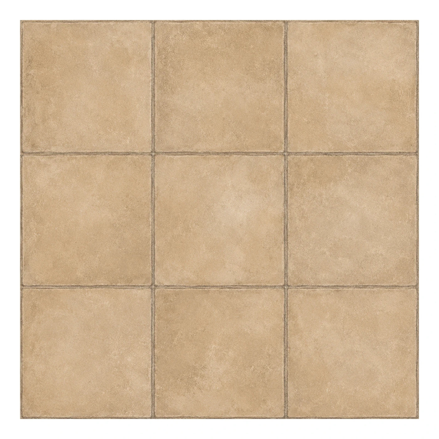 Beige Square Ceramic Floor Tiles