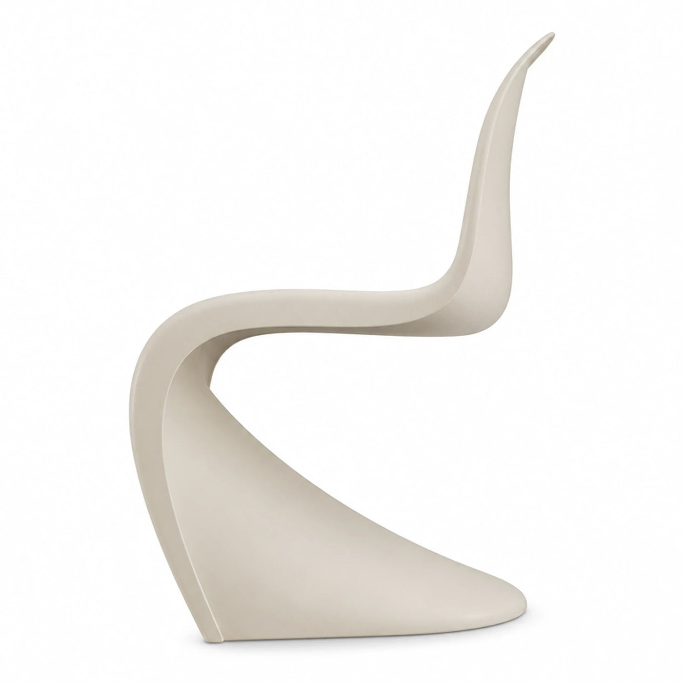 Modern Cream Cantilever Chair