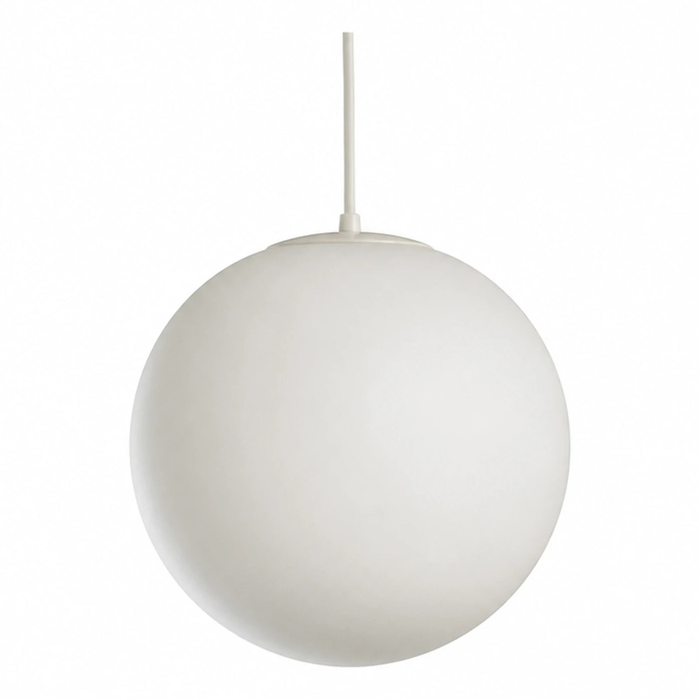White Globe Pendant Light Fixture