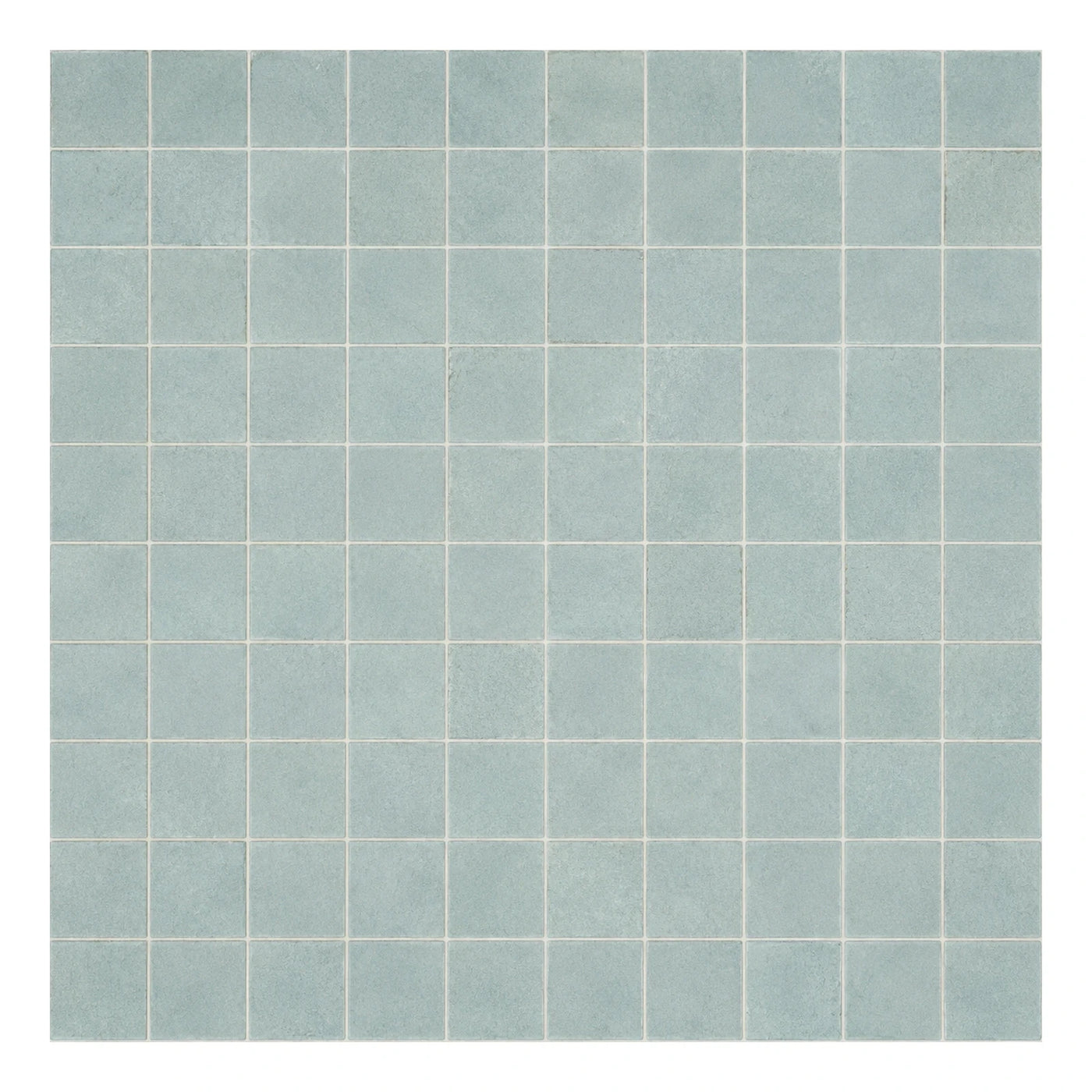 Light Blue Square Mosaic Floor Tiles