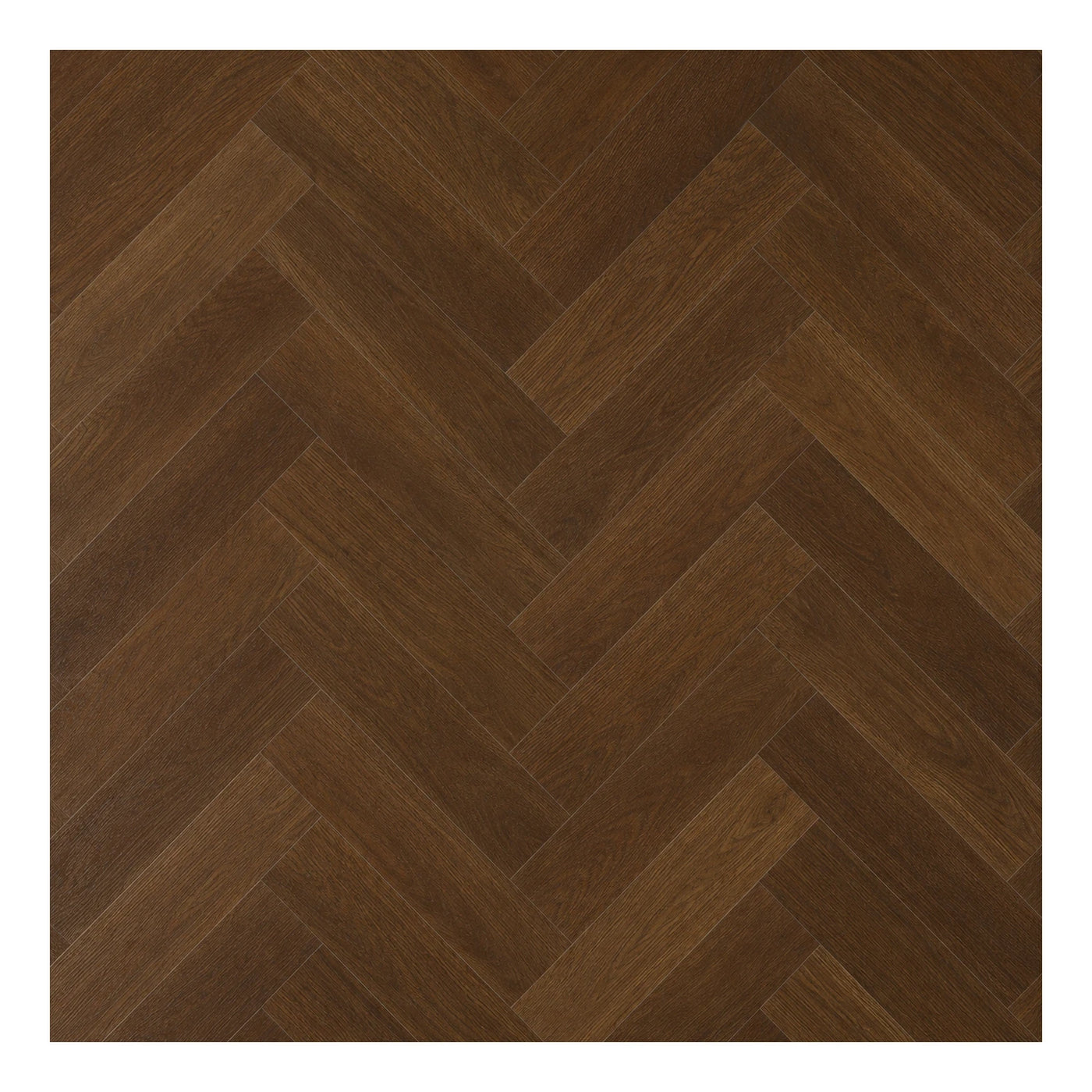 Dark Brown Herringbone Wood Flooring Planks