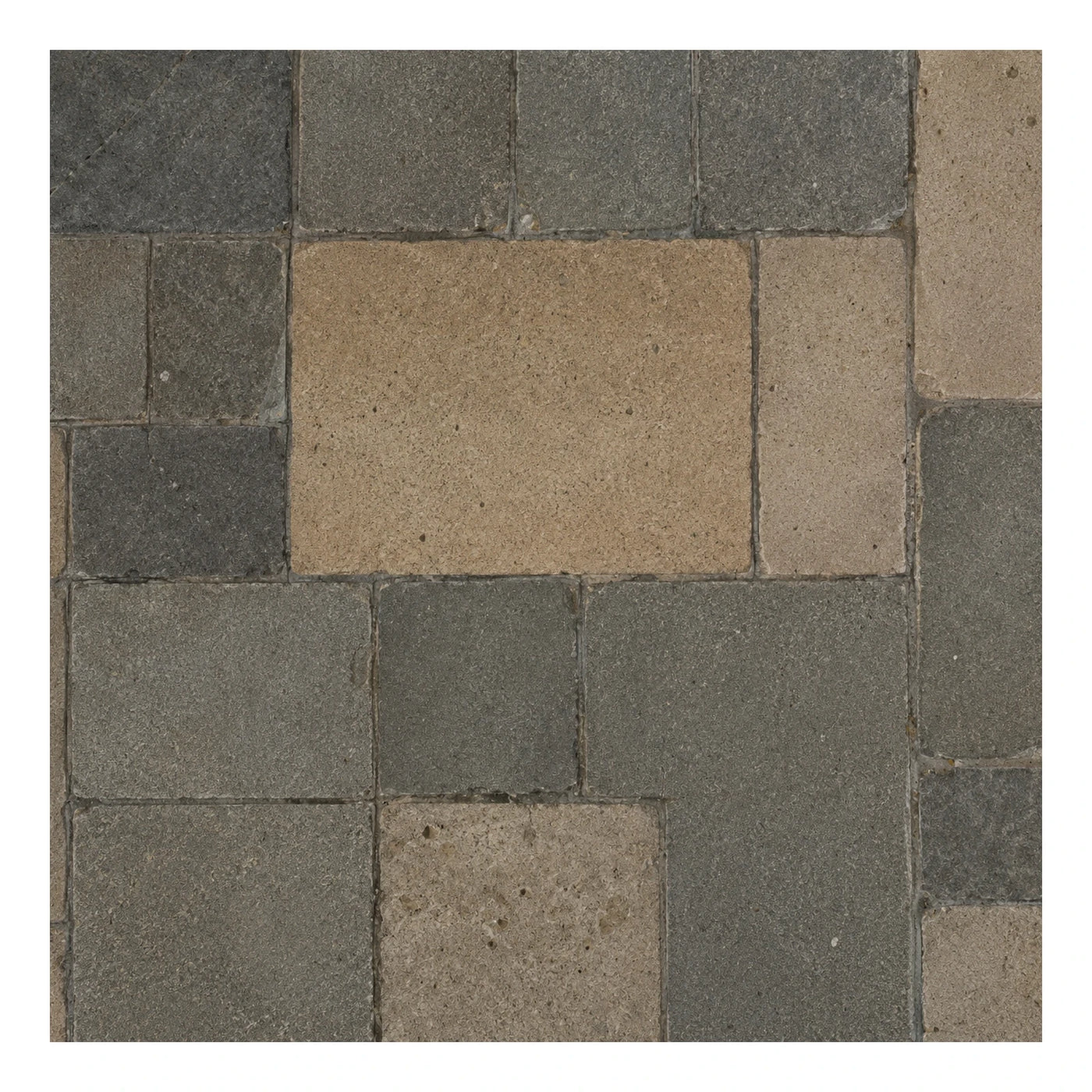 Mixed Grey Beige Stone Floor Tiles