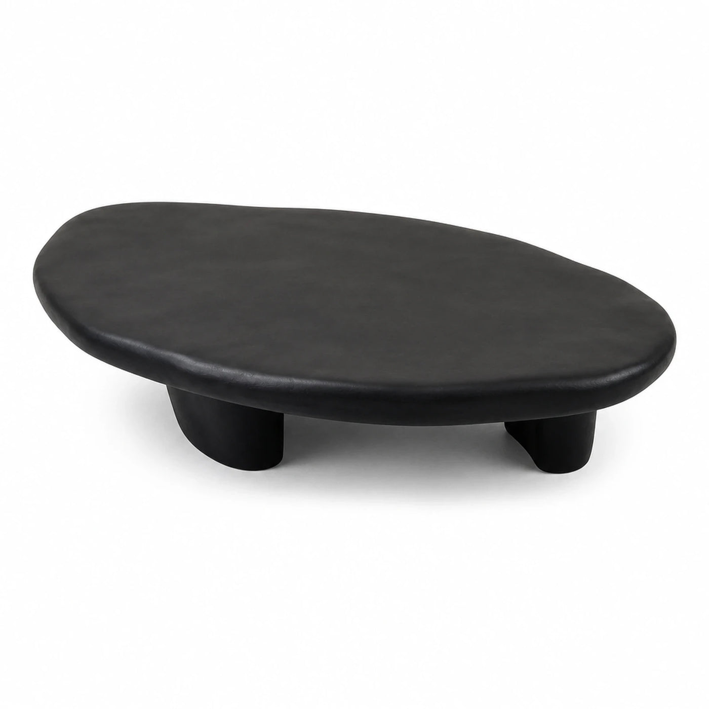 Black Organic Shaped Coffee Table