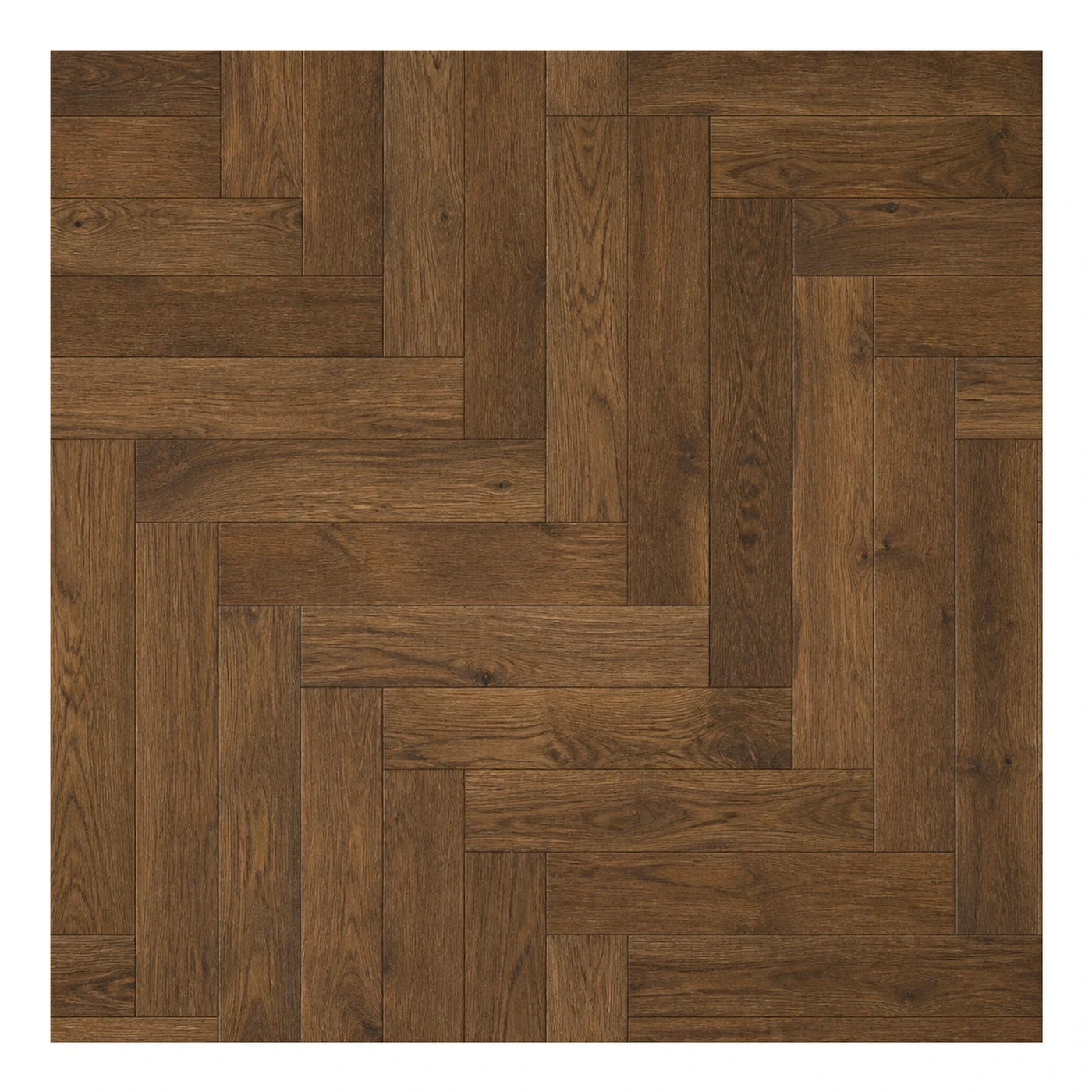 Dark Brown Wood Parquet Flooring Tile