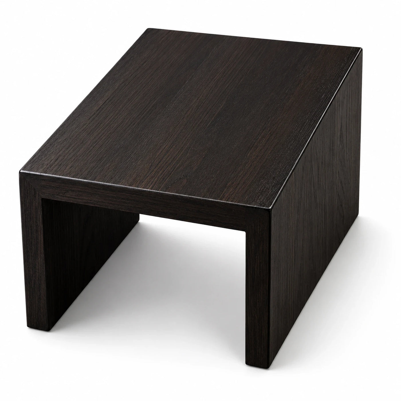 Dark Wood Rectangular Coffee Table