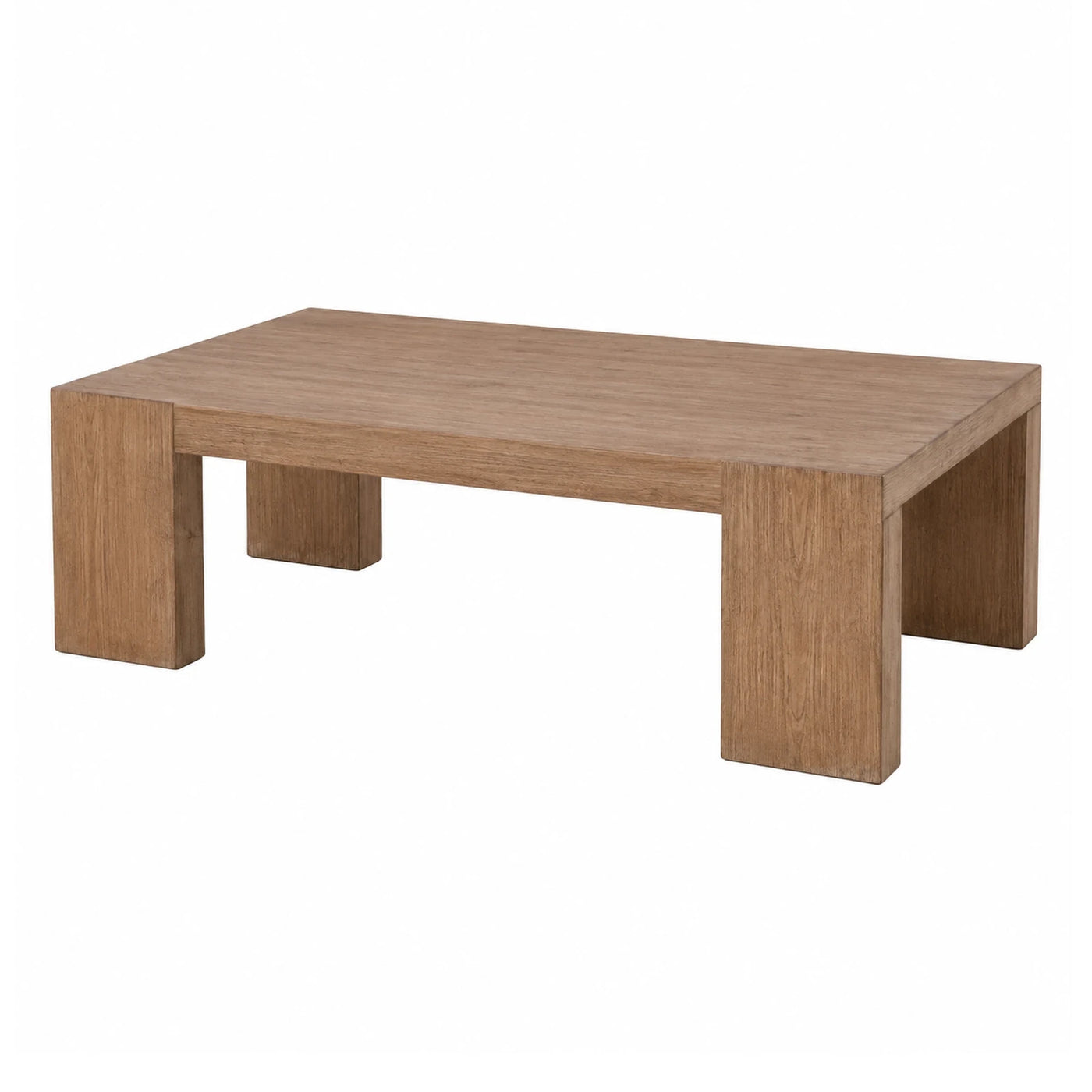 Rectangular Solid Wood Coffee Table