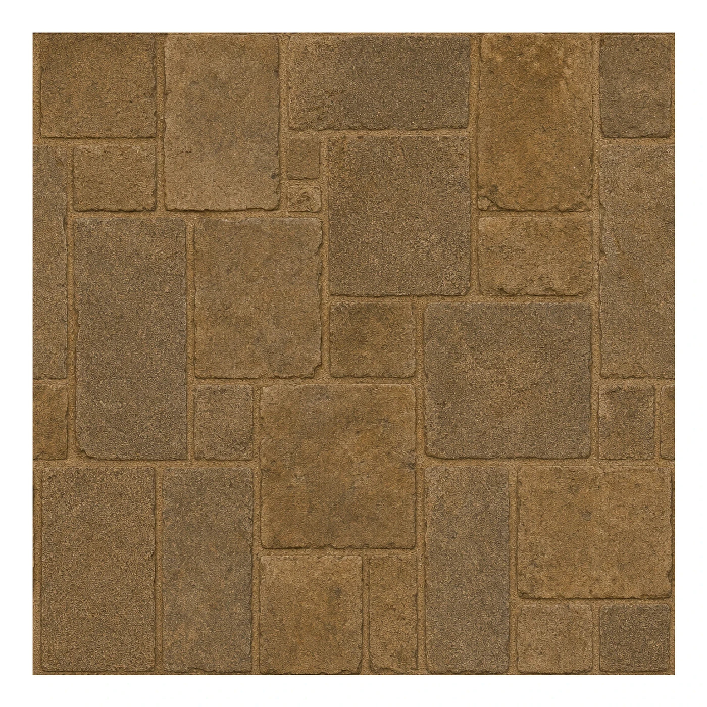 Brown Stone Floor Tiles Random Pattern