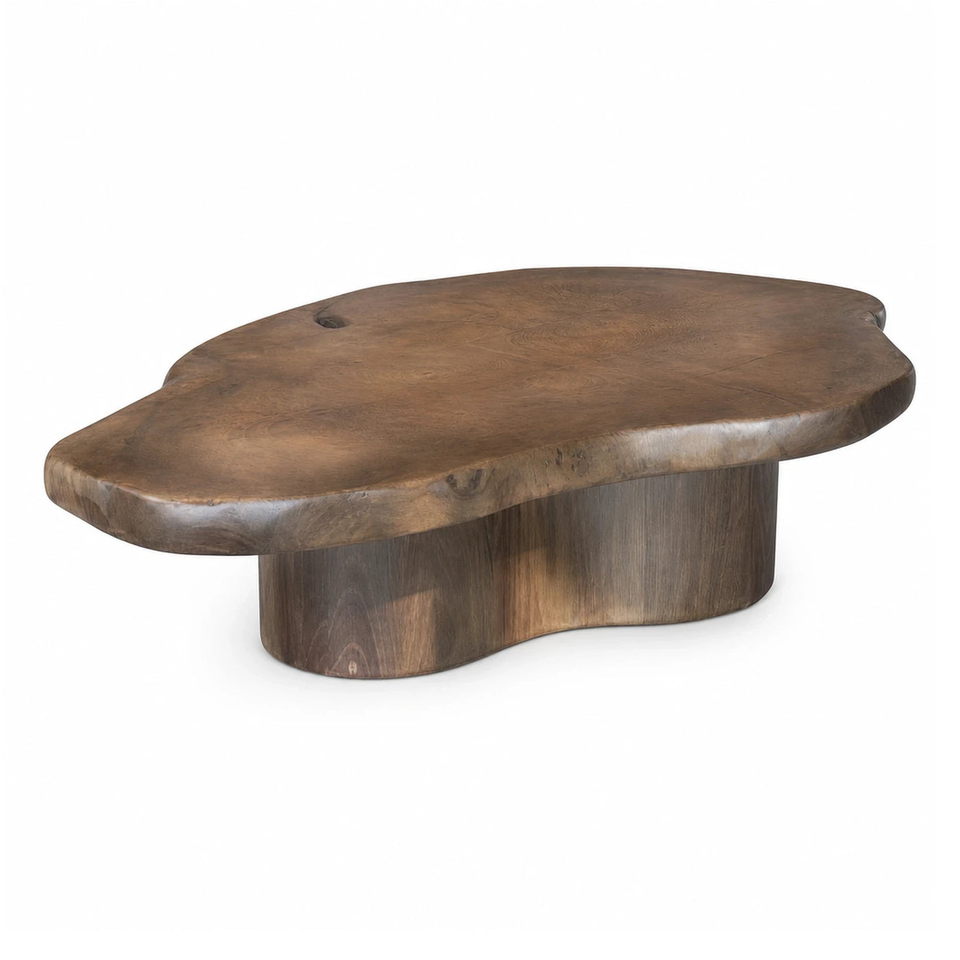 Organic Live Edge Wood Coffee Table