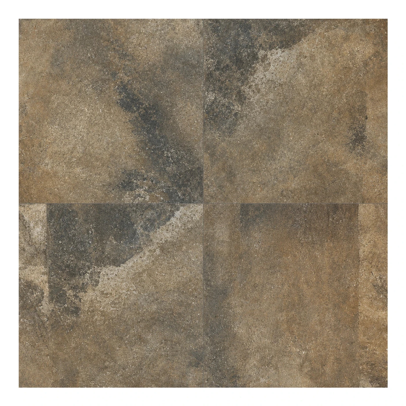 Rustic Brown Stone Look Floor Tiles