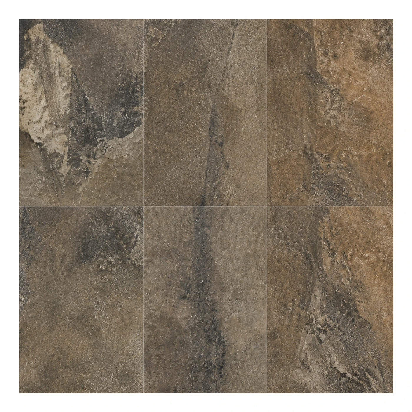 Brown Stone Look Floor Tiles