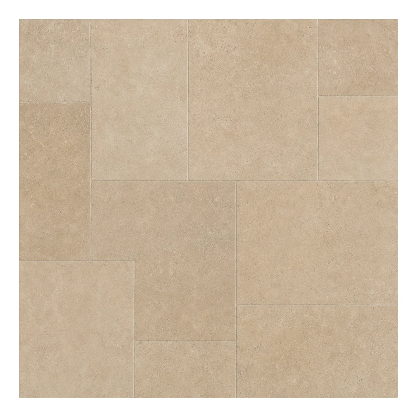 Beige Stone Look Floor Tiles Pattern