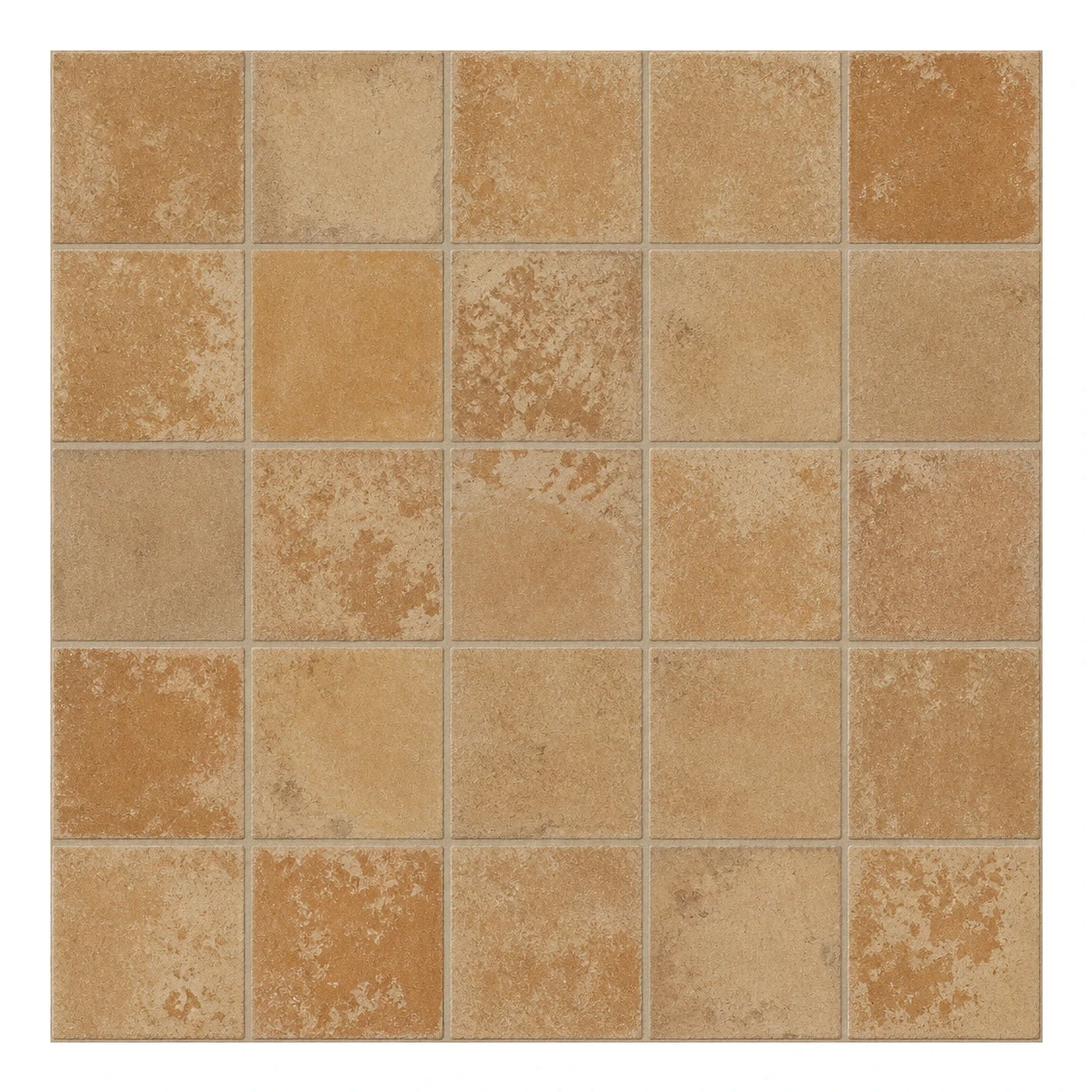 Beige Terracotta Square Floor Tiles