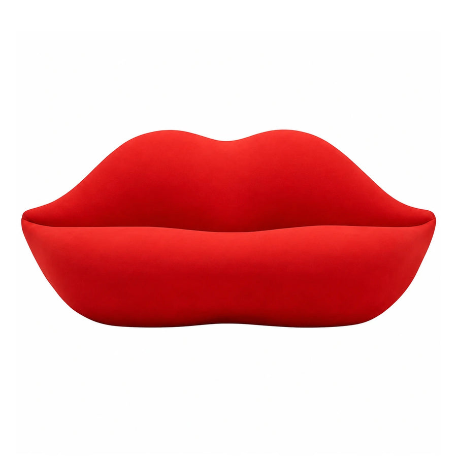 Red Lip Shaped Sofa
