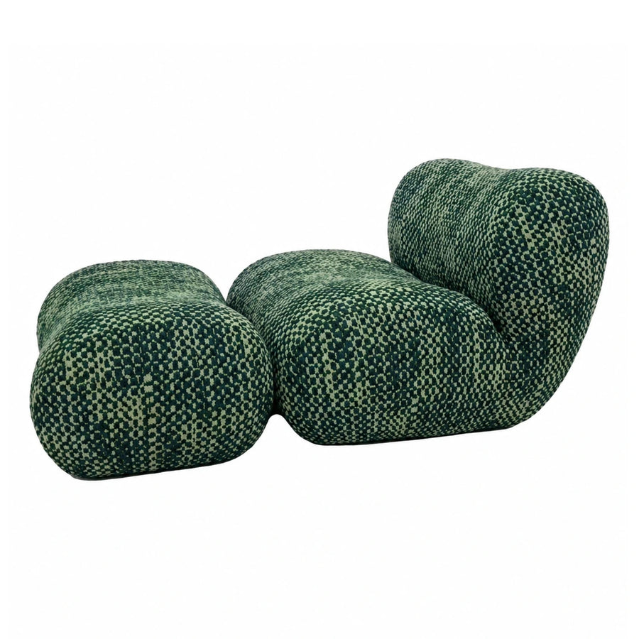 Green Patterned Modular Lounge Sofa