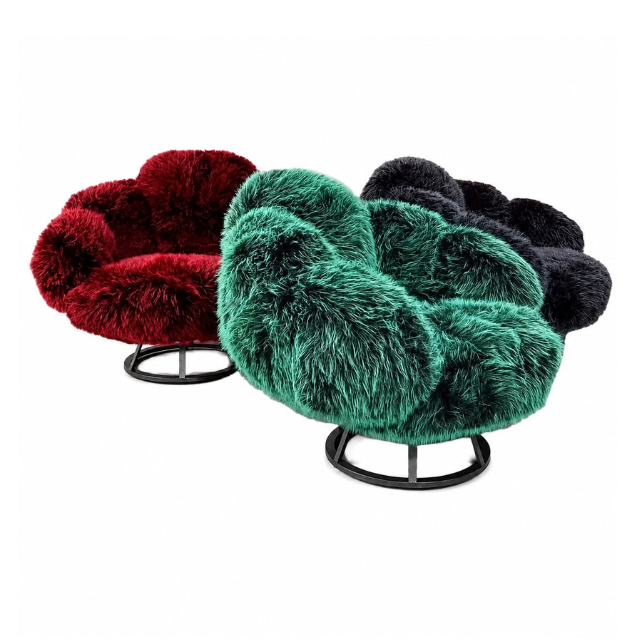 Plush Cloud Swivel Lounge Chair