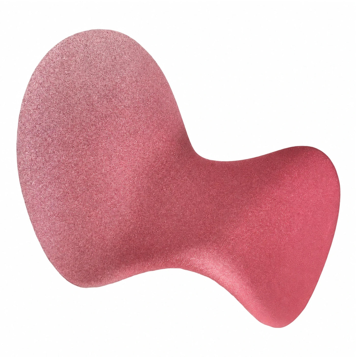 Pink Organic Shaped Lounge Chair