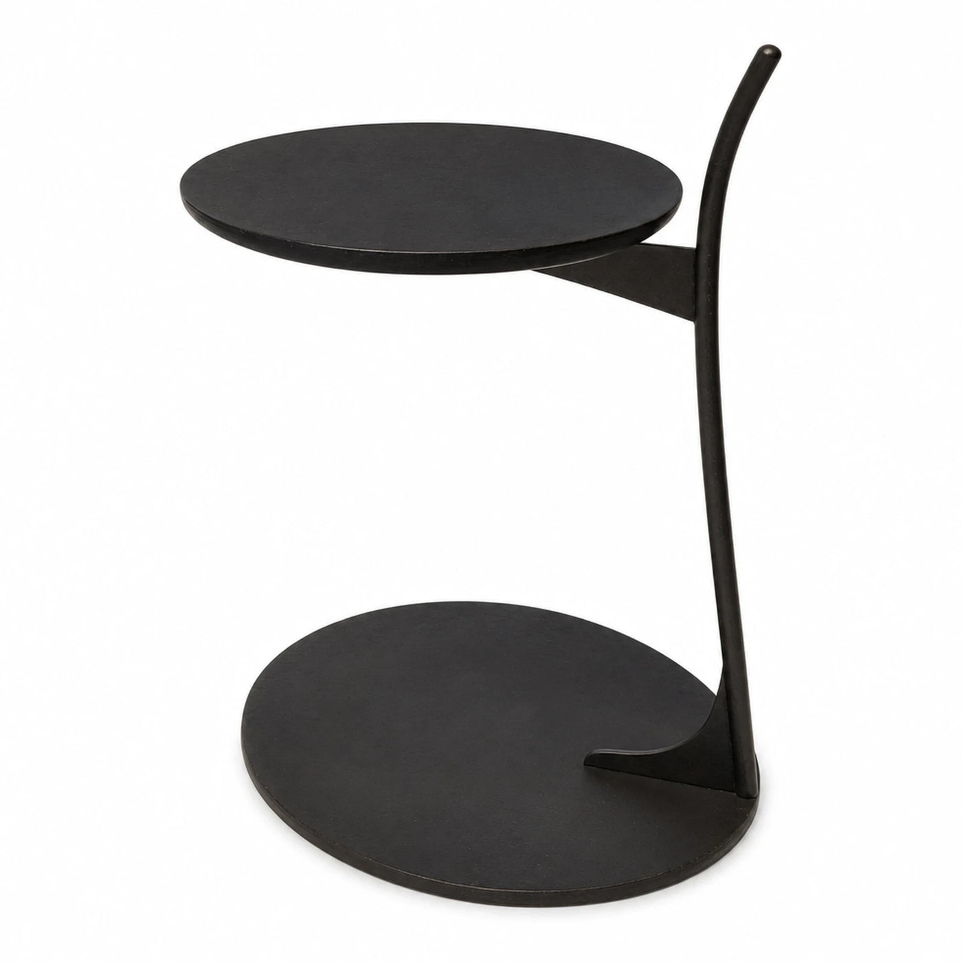 Black Metal C-Table Side Table