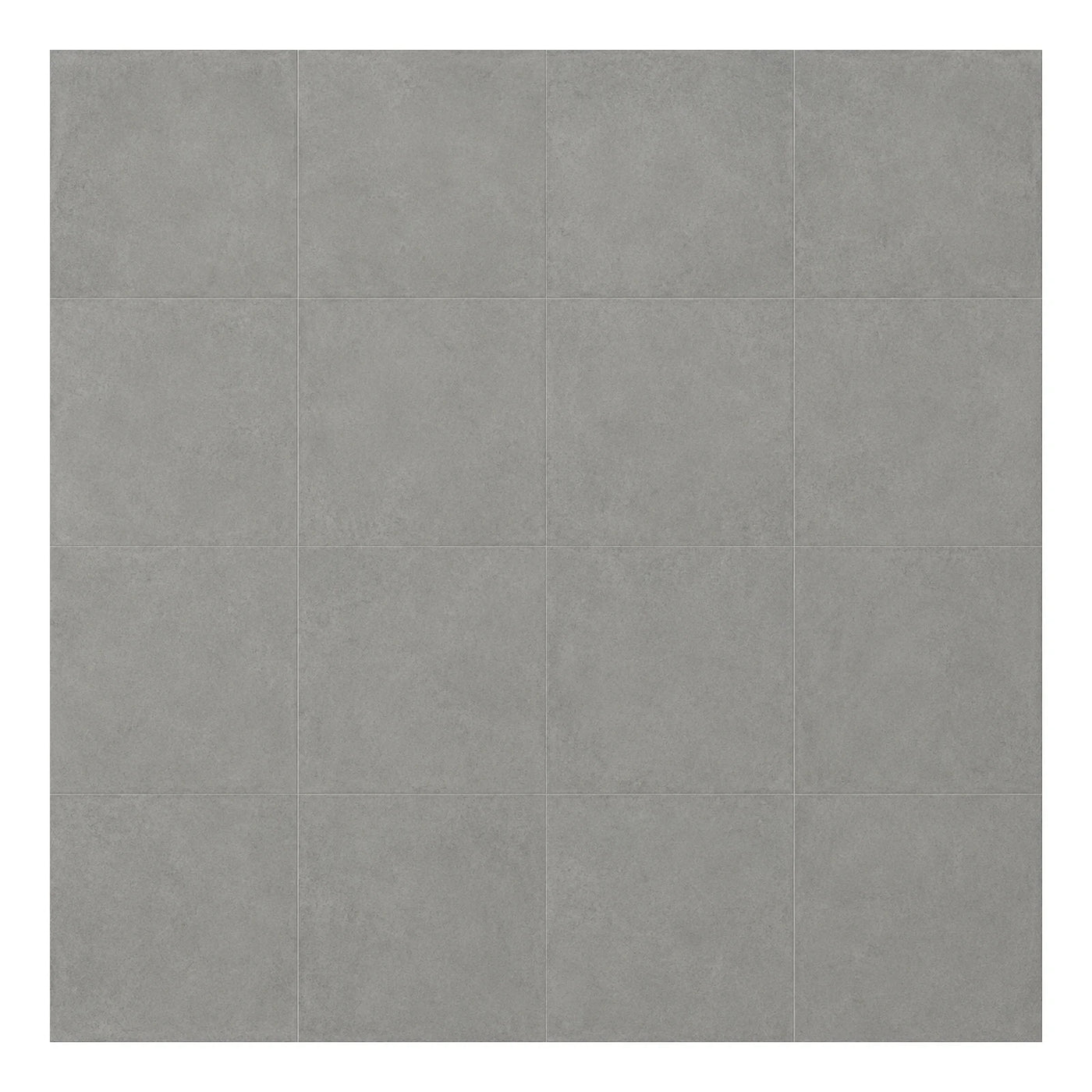 Grey Matte Square Floor Tiles