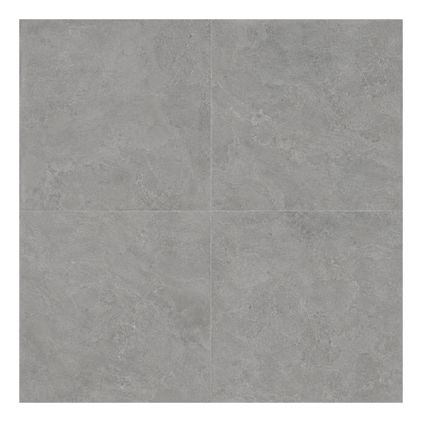 Minimal Grey Stone Look Floor Tiles