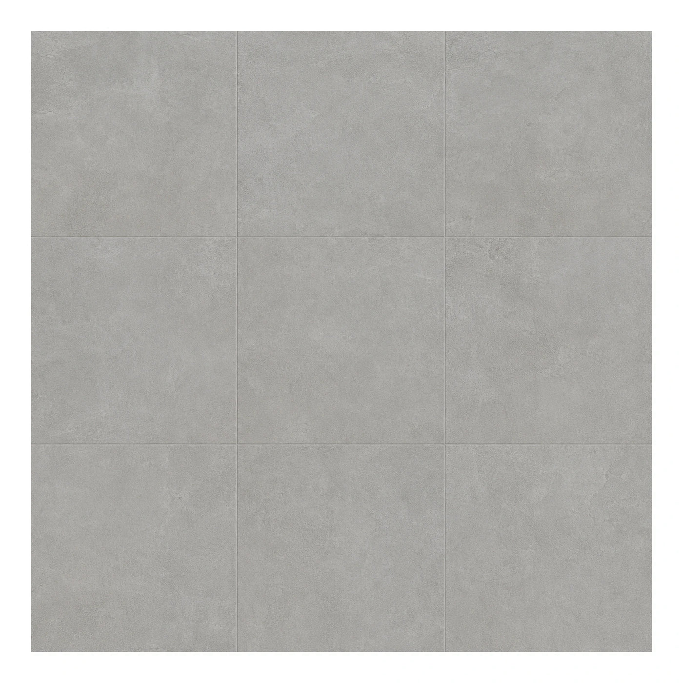Ceramic Linear Grey Concrete Look Square Floor Tiles