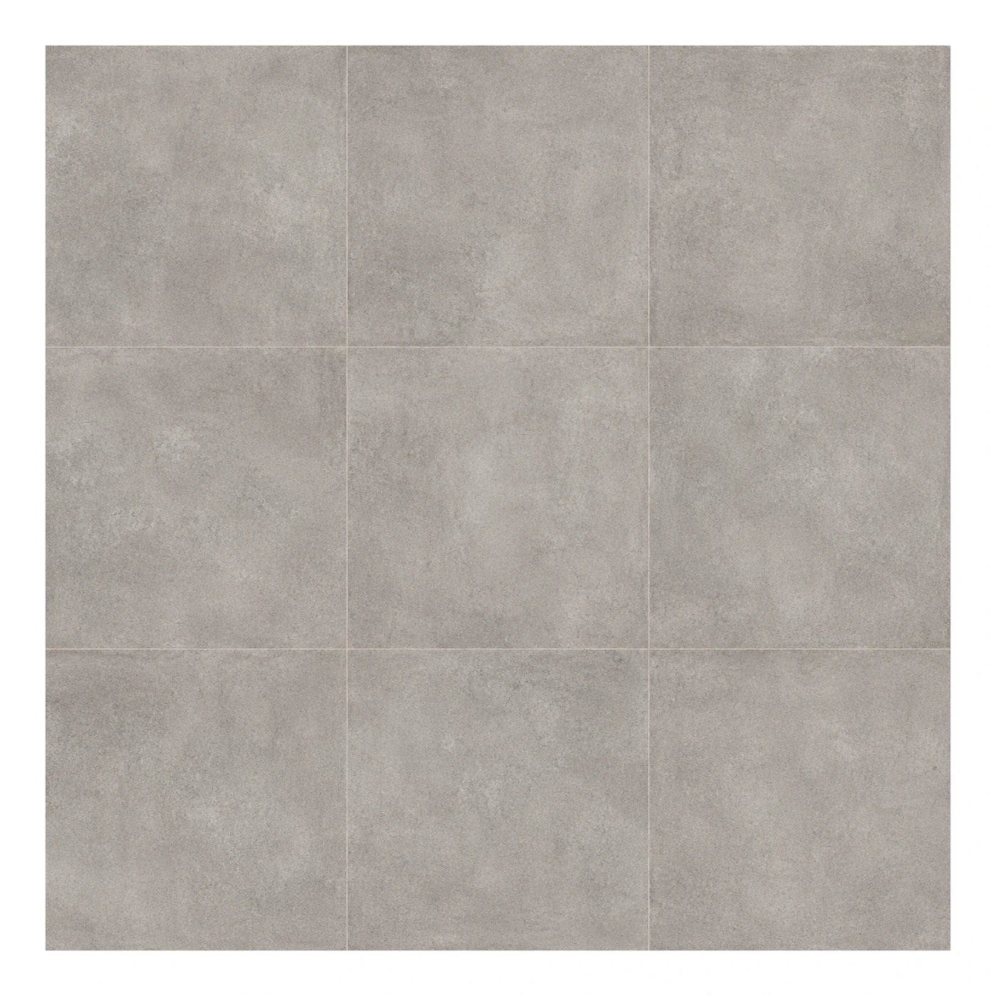 Stone Wide Plank Grey Concrete Look Square Floor Tiles