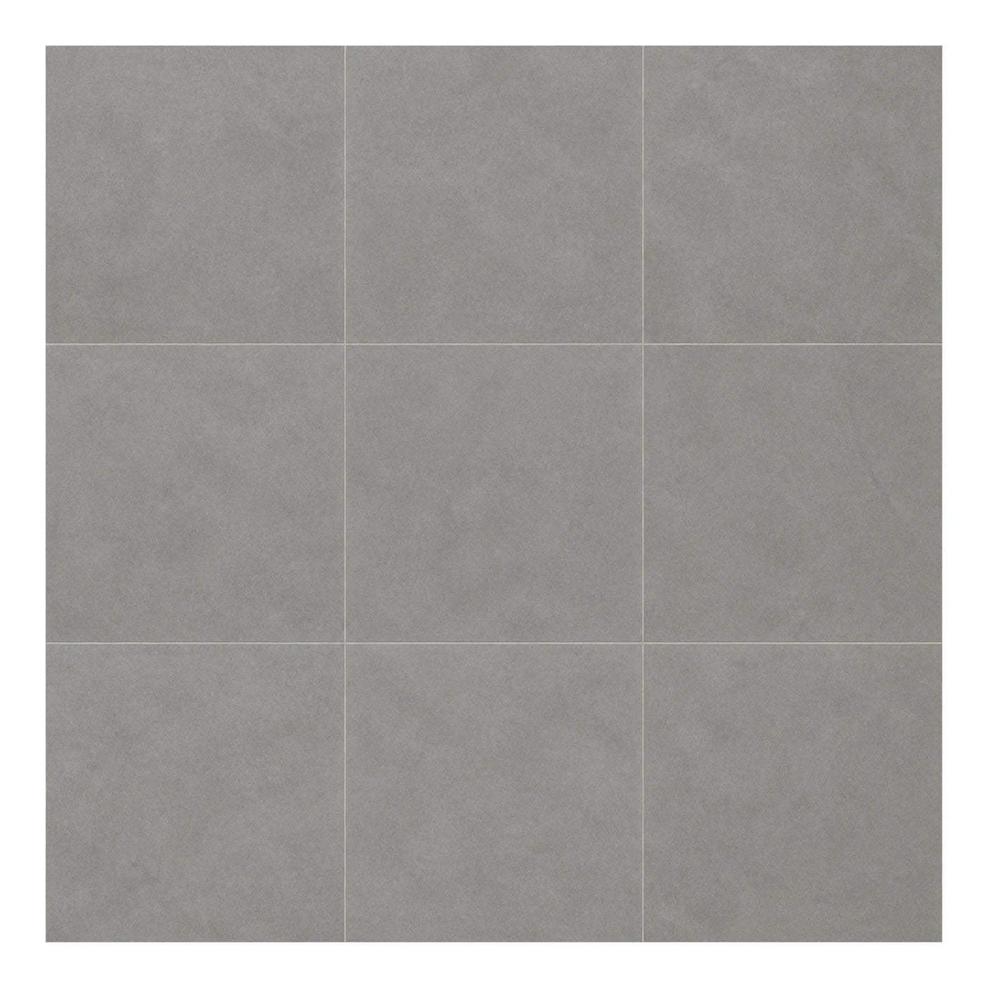 Grey Matte Finish Square Floor Tiles