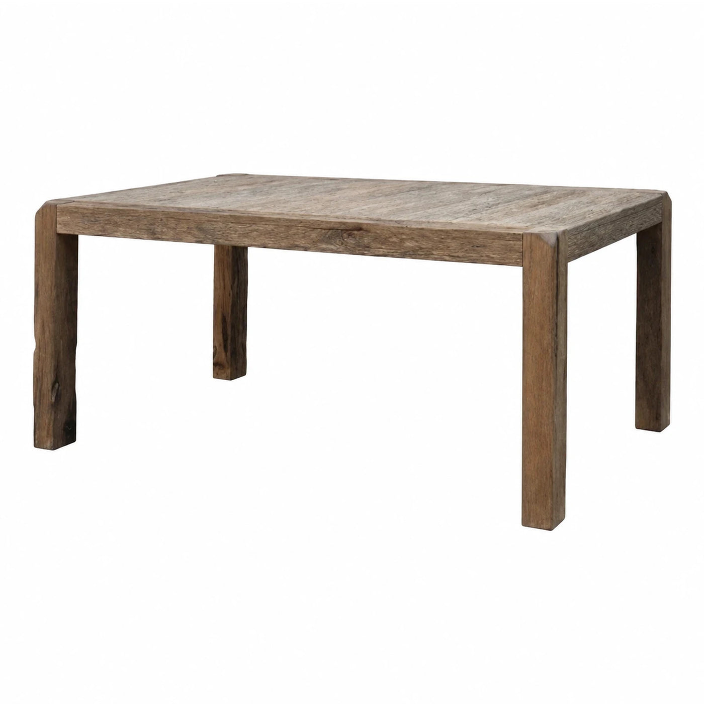 Rustic Solid Wood Rectangular Coffee Table