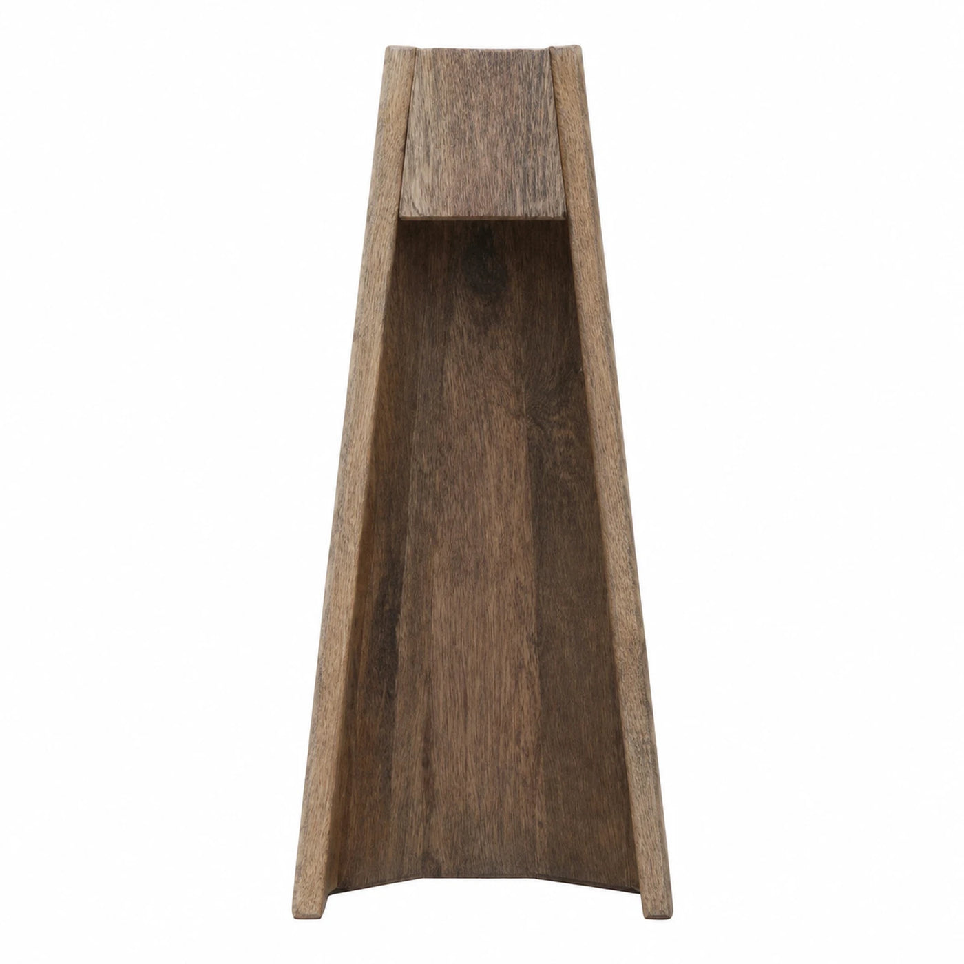 Solid Wood Magazine Rack Holder