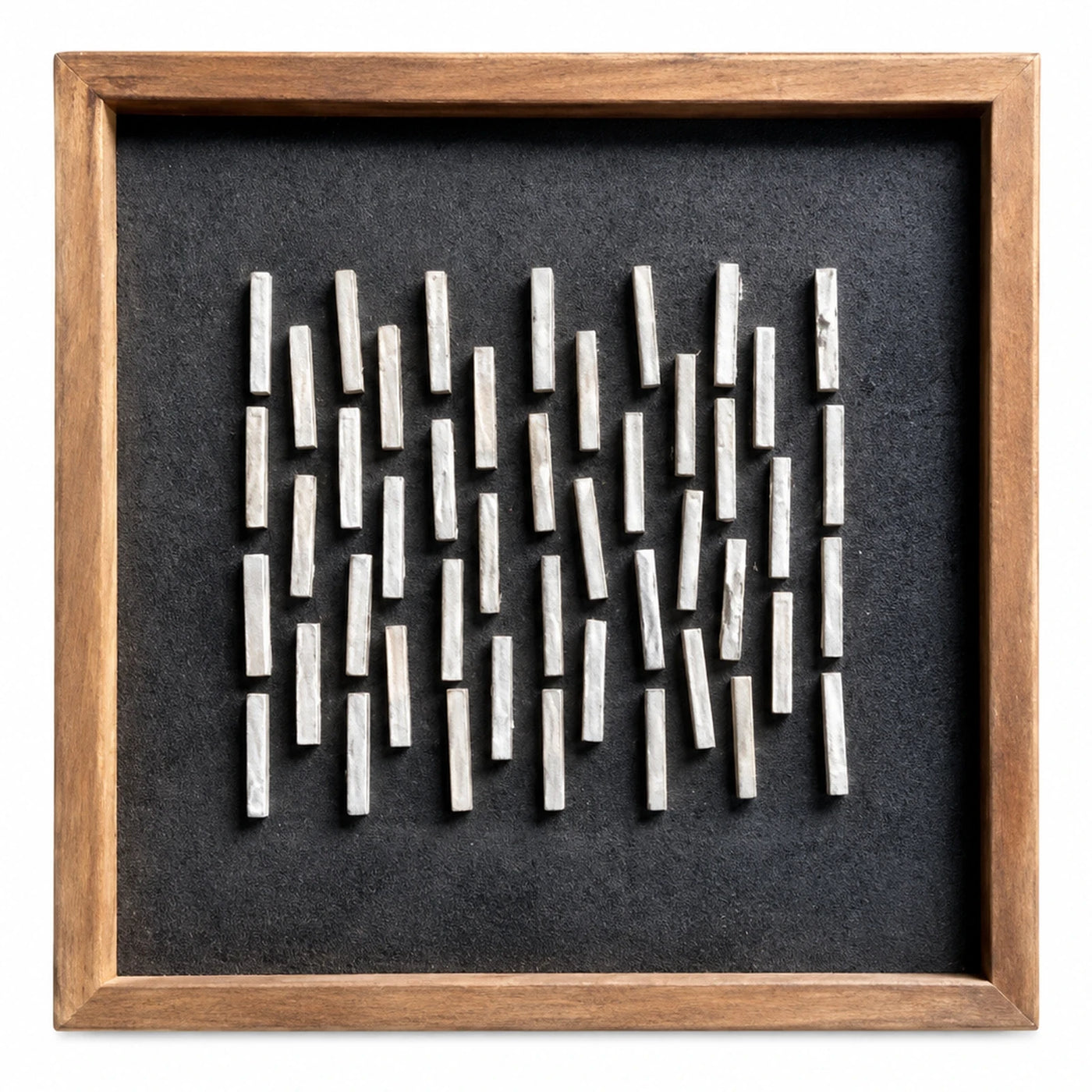Wood Framed Abstract Wall Art Panel