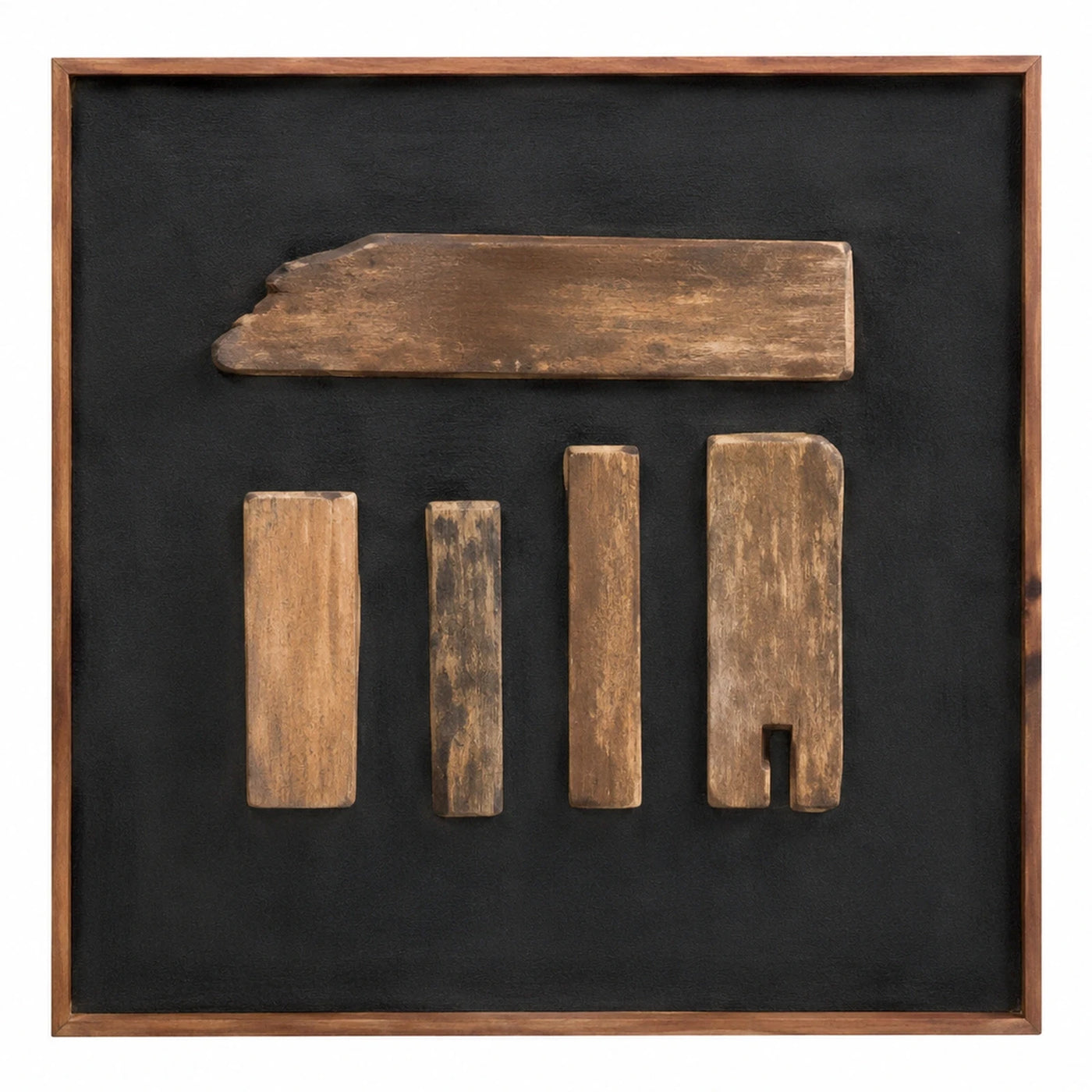 Framed Reclaimed Wood Wall Art