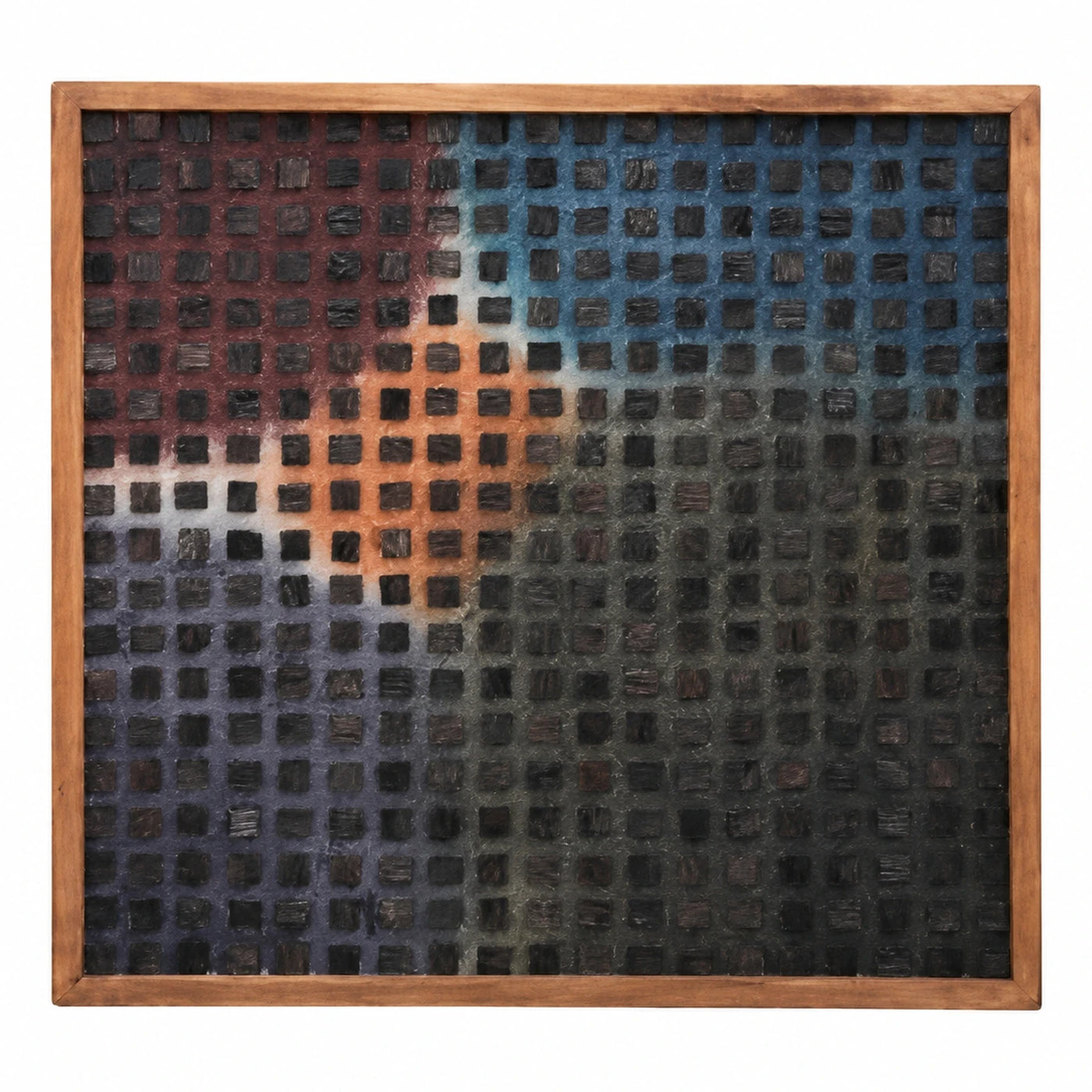 Framed Abstract Textured Wall Art Panel